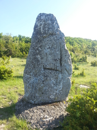 Menhir de la Cisternette Menhir de la Cisternette