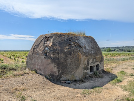 Bunker pour mitrailleuse