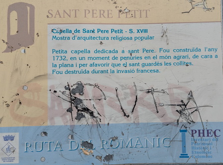 Capella de Sant Pere Petit Capella de Sant Pere Petit