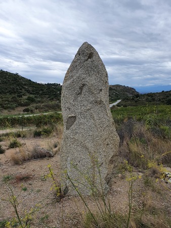 Menhir del mas Marès Menhir del mas Marès