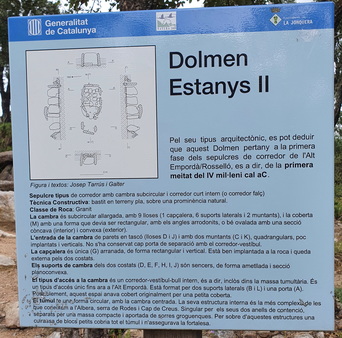 Dolmen Estanys II Dolmen Estanys II