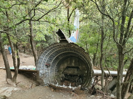 Épave d’un avion Douglas DC6