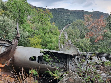 Épave d’un avion Douglas DC6