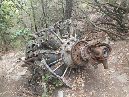 Épave d’un avion Douglas DC6